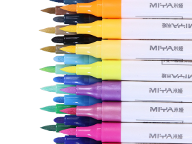 Набор маркеры для скетчинга акриловые HIMI "MIYA BOX" 48 цветов, двойная головка