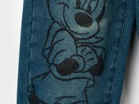 Брюки текстильные джинсовые утепленные флисом для мальчиков