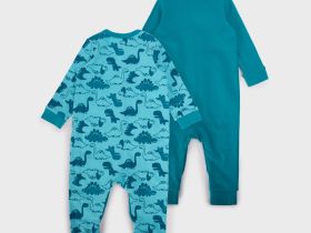 Комбинезон детский трикотажный для мальчиков, 2 шт в комплекте