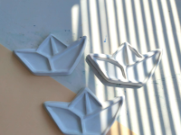 Палитра художественная керамическая "КОРАБЛИК"