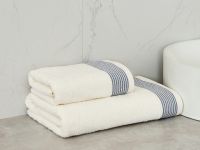 Полотенце махровое Галио/Galio, голубое