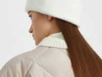 Шапка из овечьей и ангорской шерсти