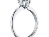 Кольцо из белого золота с бриллиантами э0901кц04201606