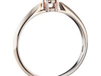 Классическое кольцо из красного золота с бриллиантом э0201кц03154000