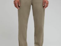 Брюки прямого кроя из хлопка