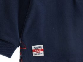 Поло с длинным рукавом для маленького мальчика