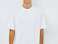 Футболка с объёмным принтом, Белый