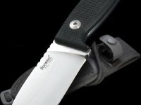 Нож с фиксированным клинком LionSteel M2 G10, сталь D2, рукоять G-10, черный