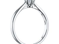 Классическое кольцо из серебра э0612кц05220202_white