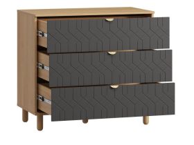 Комод Теджонс 93x85 Деко Графитовый