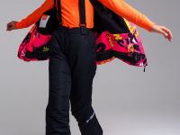 Куртка текстильная с полиуретановым покрытием для девочек