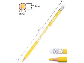 Набор стираемых цветных карандашей Acmeliae 24 цв в картонном футляре