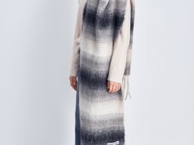 Шарф в полоску