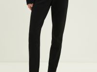 Брюки из хлопка на средней посадке