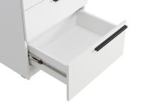 Комод Кимбол 55x90 Белый/Черный
