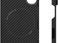 Клип-кейс VLP Kevlar Case для Apple iPhone 16 с MagSafe чёрный