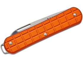 Складной нож Fox Vulpis Grenade Pattern, сталь N690Co, рукоять алюминий, оранжевый