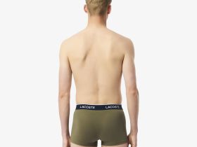 Мужское хлопковое нижнее бельё Lacoste (3 ед.)
