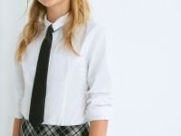 Блузка для девочек, Белый