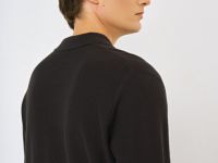 Поло с длинным рукавом, Коричневый