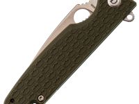 Складной нож Daggerr Piranha olive SW DL, сталь 8Cr14MoV, рукоять FRN