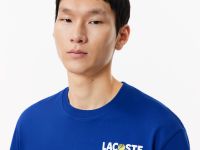 Футболка из плотного хлопка Lacoste унисекс