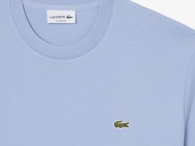 Мужская хлопковая футболка Lacoste с коротким рукавом