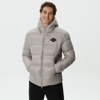 Мужская стёганая куртка Lacoste с капюшоном