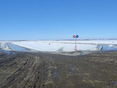Ледовую переправу Хатассы — Павловск закроют 17 апреля во второй половине дня