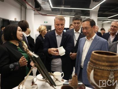 Герман Греф встретился с резидентами креативого кластера «Квартал труда» в Якутске