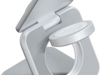 Беспроводное зарядное устройство Magssory Fold серебристый