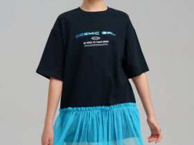 Платье трикотажное для девочек