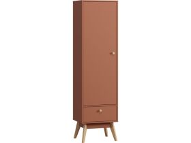 Распашной шкаф Торвалль 1.1-50x185 Терракотовый