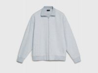 Куртка с воротником-стойкой, Серый