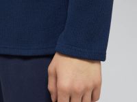 Толстовка-поло с накладным карманом