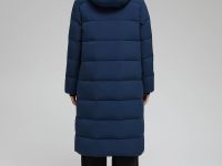 Длинный пуховик с натуральным пухом