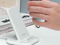 Беспроводное зарядное устройство Deppa (24020) для смартфонов Qi Fast Charger 15W USB/Type-C 1m (белый)