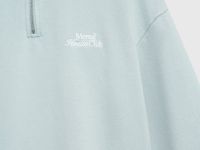 Толстовка с воротником-стойкой на молнии, Зеленый