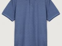 Однотонное поло из хлопка