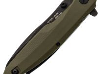 Складной нож Mr.Blade Convair Gen.2 blackwash сталь D2, рукоять Olive G10