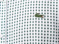 Мужская рубашка Lacoste с монограммой из смеси льна