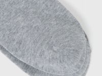 Базовые носки в рубчик, Серый