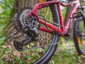 Женский велосипед Alpine Bike Terra 8W, год 2026, цвет Красный, ростовка 16