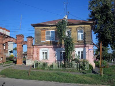 Дом, в котором с 1917 г. находились городские комитет РСДРП(б) и  Совет рабочих и  солдатских депутатов
