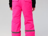 Брюки текстильные с полиуретановым покрытием для девочек