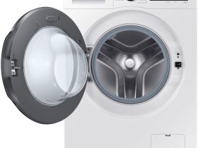 Стиральная машина Samsung с сушкой, Bespoke AI Ecobubble Wi-Fi, 9+5 кг белый