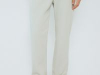 Брюки из микротвила, Белый