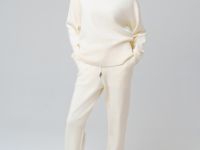 Комплект трикотажный для женщин: джемпер, брюки