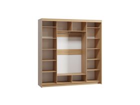 Шкаф-купе Тебар 4-220x230 Дуб Барбера 2 зеркала