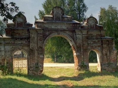 Ограда с воротами